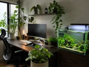 Bể Cá Mini Để Bàn