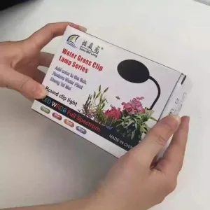 Đèn Led kẹp siêu mỏng ánh sáng trắng và WRGB dành cho hồ cá, hồ thủy sinh để bàn