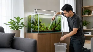 cách thay nước bể cá đúng cách