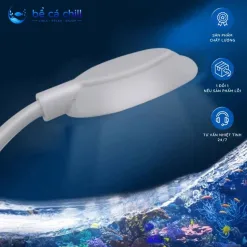Đèn kẹp LED WRGB