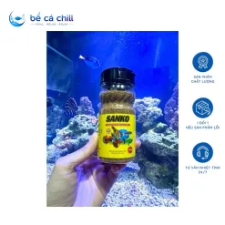 Cám Sanko hủ 60g - Thức Ăn Chuyên Dụng Cho Cá Cảnh